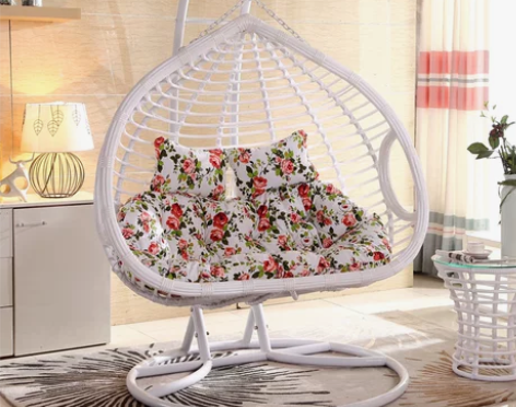 吊篮藤椅室内家用吊床双人吊椅秋千阳台摇椅掉...