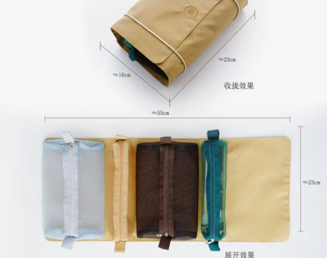 超火旅行流浪便携洗漱品化妆包女大容量网红i...