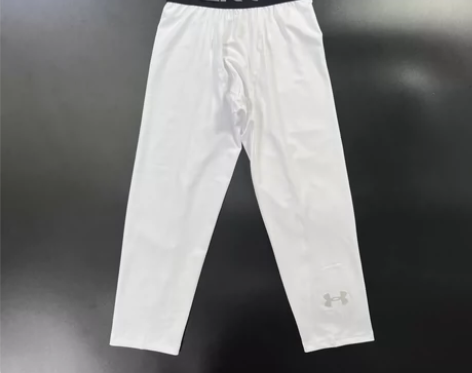 美版UA安德玛男运动训练库里七分紧身裤篮球...