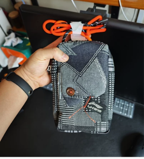 闲置  全新 李宁 单肩包  斜挎包  腰...