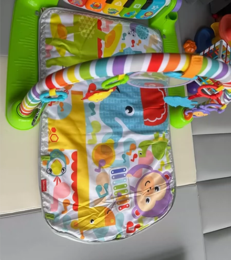 费雪健身架 孩子大了不玩了出闲置 便宜卖6...