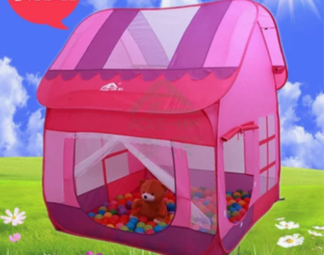 澳乐儿童帐篷超大游戏屋 公主小孩大房子 宝...