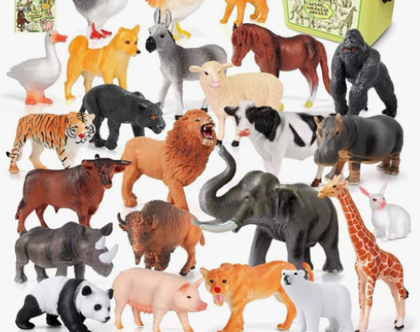 【全网最低价-全新清仓】纽奇仿真动物模型玩...