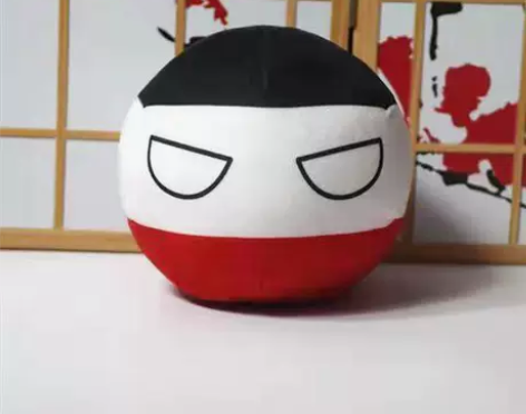 波兰球 波兰动漫周边球中国苏联团子国家球玩...