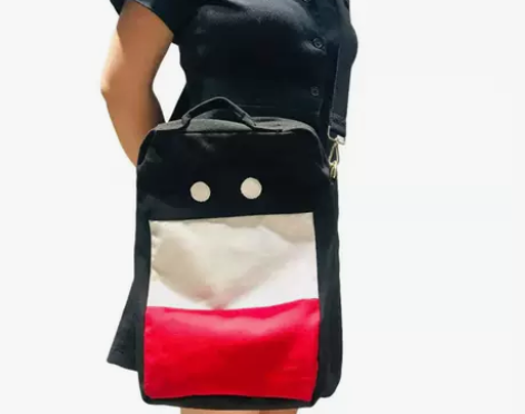 2022新款超大波兰球书包背包周边德二帆布...