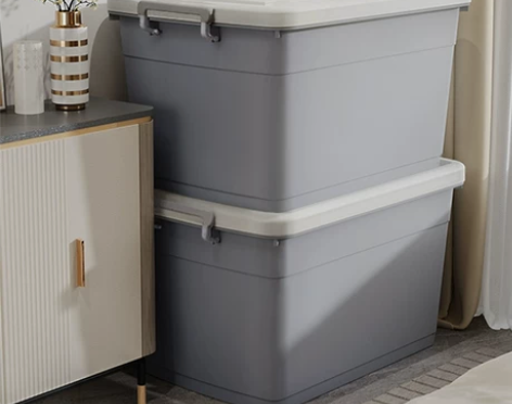 佳帮手加厚特大号收纳箱塑料衣服储物盒衣物大...