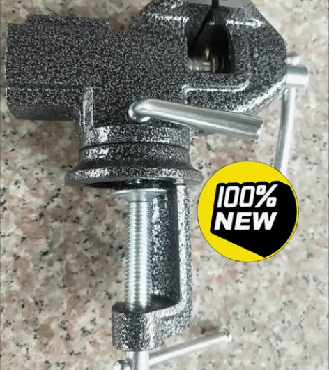 全新未使用，50型台虎钳，小型桌面级钳子。...