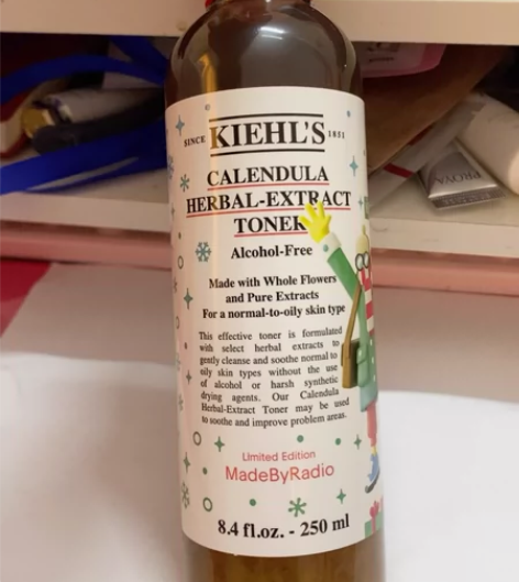 科颜氏金盏花爽肤水保湿精华化妆湿敷补水收缩...