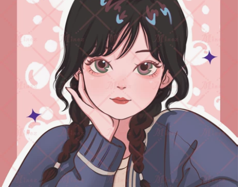 专属定制/约稿定制漫画Q版可爱手绘简笔设计...