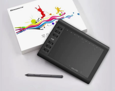 天敏G10数位板 手绘板网课手写板 可连手...