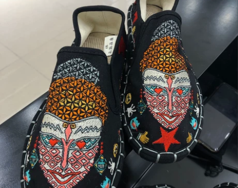 实体店关门大吉！布仆绣艺品牌布鞋处理！ 纯...