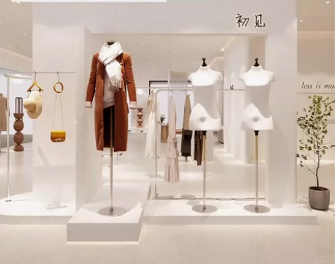 服装店设计 服装店效果图/平面图/施工图