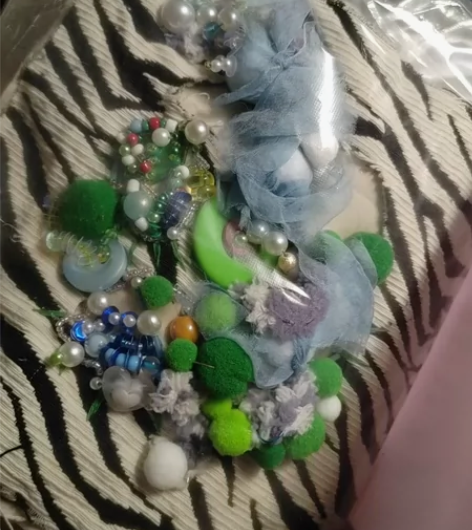 服装作业 面料改造 有装饰设计的一个30块...