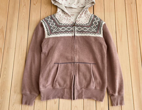 KAPITAL手绘做旧卫衣帽衫非visvi...