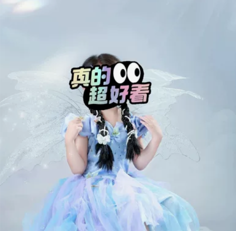 超仙的儿童摄影服装，女童公主裙 可赠送设计...