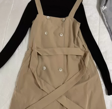 连衣裙一件图片本人实拍，商家寄拍的衣服这款...