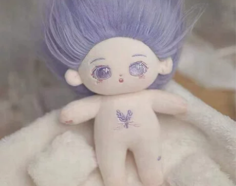 棉花娃衣娃娃古开团最薰薰套装糖力女孩裸娃无...