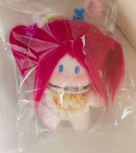 接10cm豆豆眼海星体棉花娃娃  不可直拍...