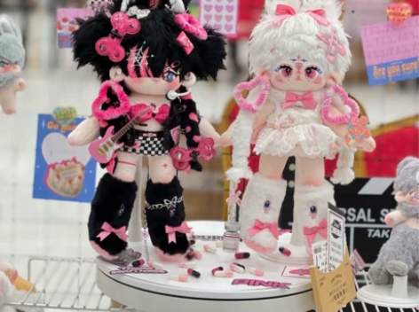 漫可布 原创正品30CM长腿体特体福瑞体棉...