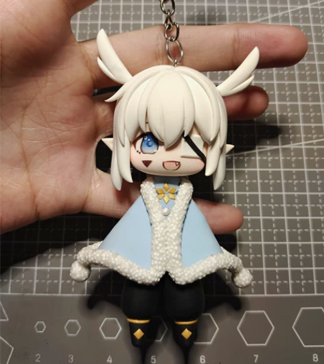 [光遇]白鸟挂坠 10cm，手工默认微瑕，...