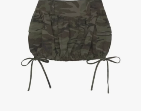 eihey诶嘿春夏新款辣妹侧边抽绳系带百搭...