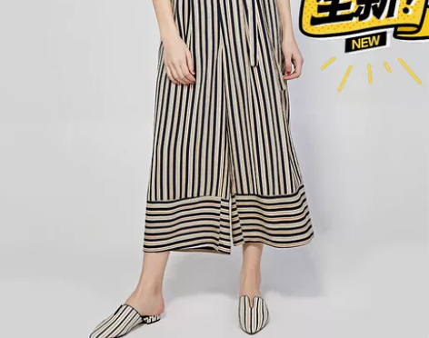 清仓特卖Westlink/西遇女装通勤条纹...