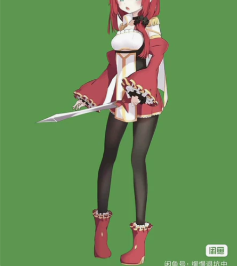 VTB绯赤艾莉欧旧设 cos 大全套 l－...