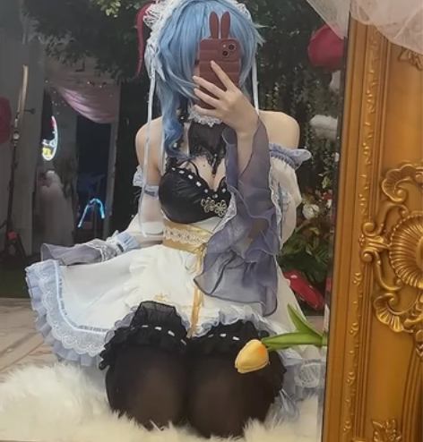 【已hold】uwowo悠窝窝甘雨女仆co...