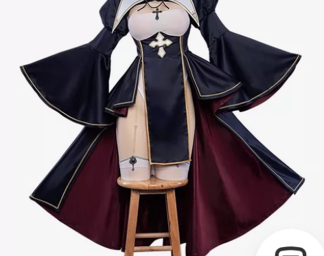 【预售】Uwowo悠窝窝修女服夏洛特cos...