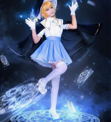 「出」木之本樱cos魔法星辰初兽猫家 L码...