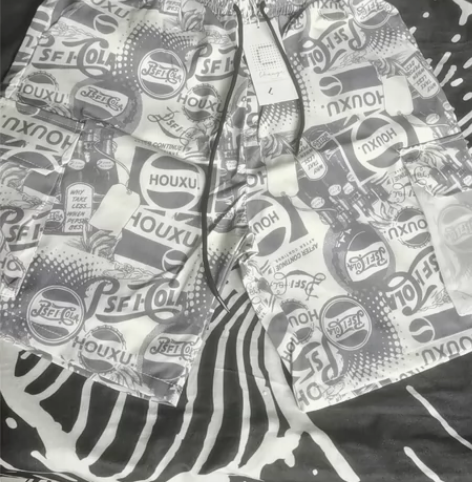 【全新-L码】大口袋工装裤 设计师款L高品...