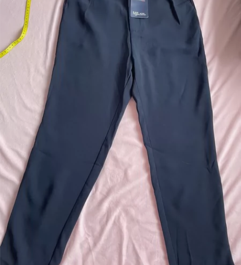 Mjstyle休闲裤女装春季新款高腰显瘦垂...