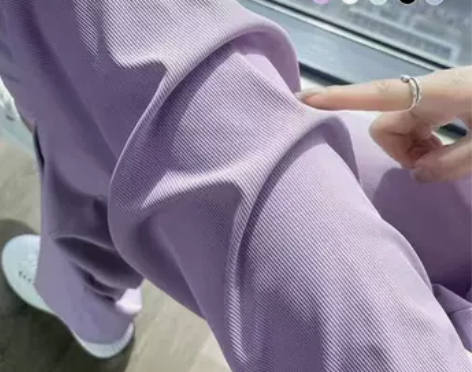 胖mm大码高腰显瘦垂感冰丝阔腿裤女薄款纯色...