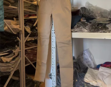 ?美系~女弹力牛仔小脚裤修身显瘦提臀春秋休...