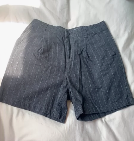 H：CONNECT 棉麻短裤 感兴趣的话点...