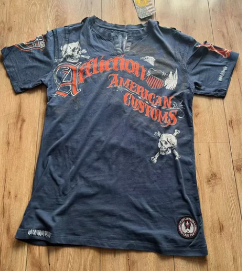 【清仓甩卖】男士T恤AFFLICTION ...