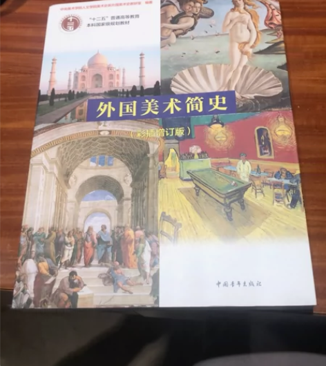 本人自购外国美术简史 基本没翻过 看书脊能...