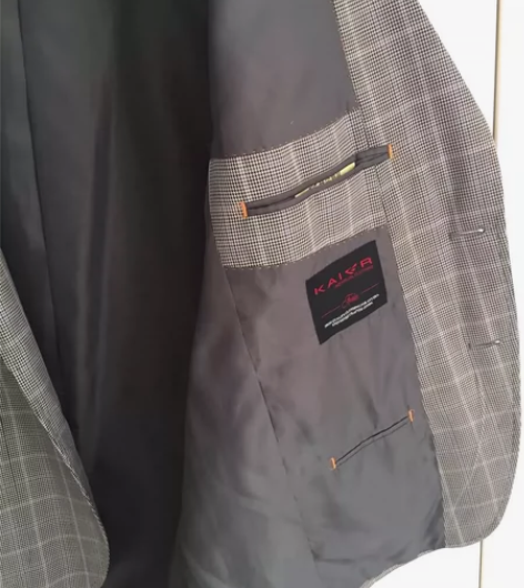 正品开尔男士休闲西装150包邮，L码，一次...