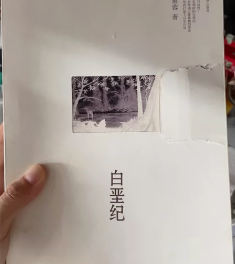 《白垩纪》席慕蓉封皮稍有破损 感兴趣的话点...