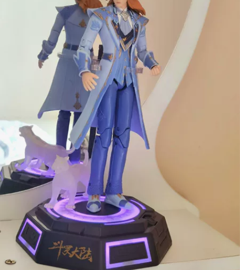 全新斗罗大陆手办， 戴沐白模型手办，关节可...