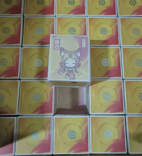 王者荣耀妲己魅力之狐Q版手办，王者荣耀周边...