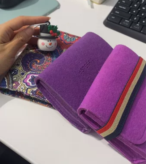 ?帆布印花滚珠瓶精油包10ml10格装精油...