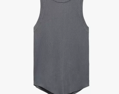 ZARA [折扣季] 女装 罗纹针织背心，...