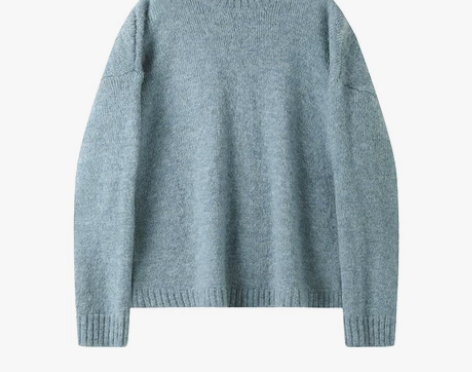 有时又一/挪威森林 日系马海毛针织套头毛衣...