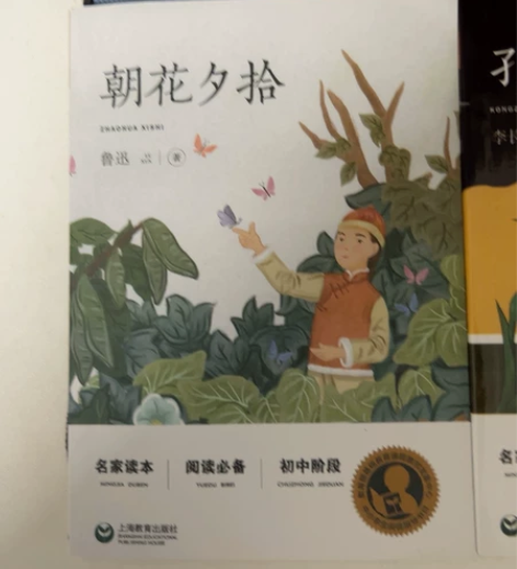 朝花夕拾 孔子的故事 镜花缘 感兴趣的话点...