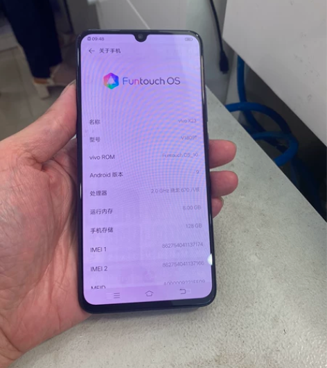 vivo x23 8+128手机，功能正常...