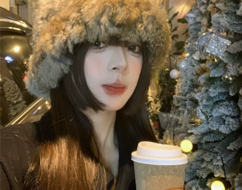 兔毛帽子女秋冬款加厚保暖防寒毛线帽显脸小皮...