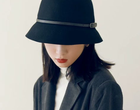 【李佳琦直播间】MISMEMO羊呢盆帽女秋...