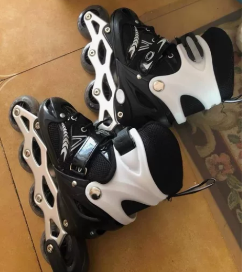 溜冰鞋成人直排轮可刹车男女旱冰轮滑鞋成年全...