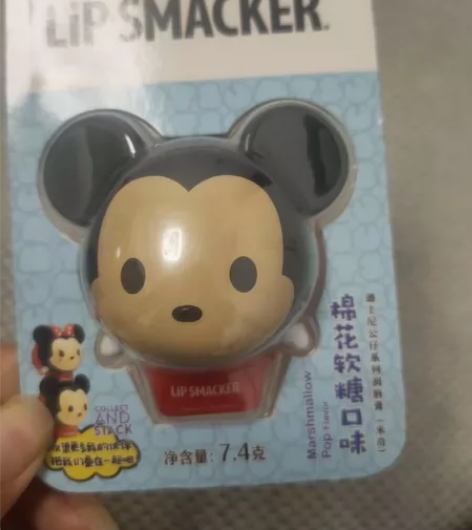 迪士尼公仔系列润唇膏，米奇，小飞象19元一...